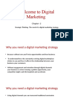 Strategic Thinking - The Need of Digital Marketing Strategy