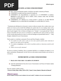 Instrumente Access Consciousness de Practicat Zilnic