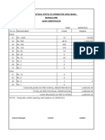 Cash Certificate Monthly