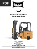 Bendi B55 Forklift Truck Maintenance Manual PDF