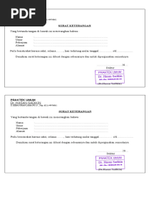 Surat Dokter