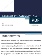 Linear Programming