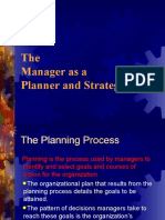 Strategy - Planning and Strategy