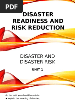 DRR Lesson - The Concept of Disaster and Disaster Risk