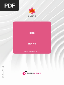 CP R81.10 QoS AdminGuide