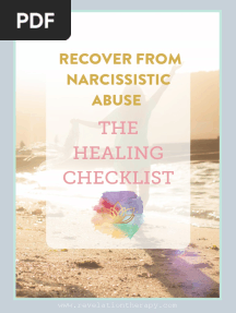 Healing From Narcissistic Abuse Checklist FINAL