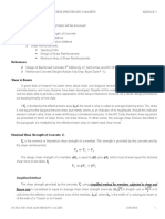 Principles of Reinforced Concrete - Module 3