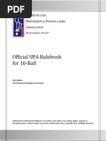 10 Ball Rules 2021