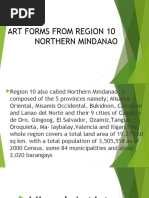 ART FORMS FROM REGION 10 PPT Module 5