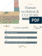 Module 2 Human Evolution CULTURE