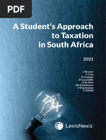 A Students Approach To Taxation in South Africa 2021 PDF