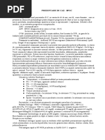 Caz Clinic Bpoc Pacient BC 64 Ani Masc
