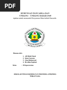 Hubungan Pancasila Dan Uud 1945 (KELOMPOK 5)