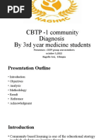 CBTP Diagnosis