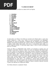 Apostila Merindilogun Completa