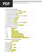 Vocabulary and Grammar AK