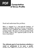 Computing Profits Lesson