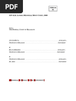 Symbiosis Law School Pune Maharashtra India Winning Memorial For Respondent