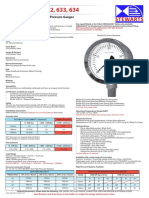 STEWART-BUCHANAN - Model 63 Series Pressure Gauge