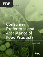 Consumer Preference and Acceptance of Food Products