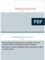 Business Planning