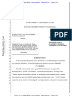 310-Cv-03647-WHA Docket 65 Order Granting Default