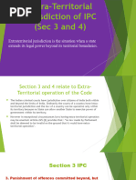 Extra-Territorial Jurisdiction of IPC