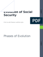 Evolution of Social Security