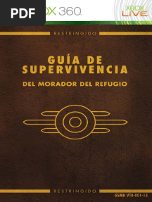 Manual de Instrucciones Fallout 3