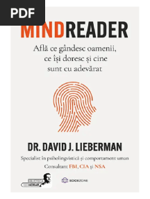 David J. Lieberman, PHD - Mindreader (Romana)