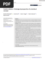 2023 Centric Relation A Biological Perspective of A Technical Concept