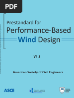 ASCE Prestandard For Performance Based Wind Design V1.1 2023