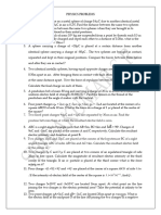 PHYSICS IMPORTANT PROBLEMS 2nd Puc