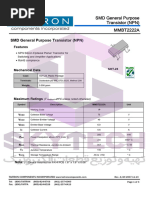 SMD General Purpose Transistor (NPN)