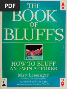 The Book of Bluffs - How To Bluff and Win at Poker - Lessinger, Matt - 2005 - New York - Warner Books