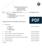 Mitchell Board of Education June 10 Meeting Agenda