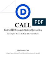 2024 DNC Call For Convention