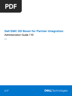 Dd-Dell EMC DD Boost For Partner Integration