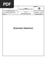 Rotameters Datasheet