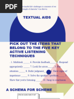 Textual Aids