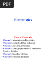 Biostatistics 1