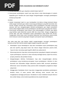 Puti - Aksi Nyata Bagaimana Ubd Membantu Guru