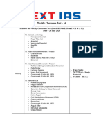 WCT - 16 - Batch B 29 & L 29 - Syllabus - 20 July 2024