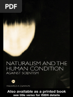 Naturalism and The Human Condition Against Scientism (Frederick Olafson) (Z-Library)