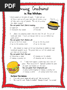 Drawng Conclusions-In The Kitchen COLOR