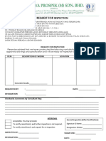 TSSC Request For Inspection 16C MBW