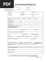 Visa Form For India