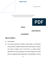 Union of India V Barakathulla