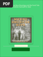 Making American Boys Boyology and The Feral Tale 1st Edition Kenneth B. Kidd All Chapter Instant Download