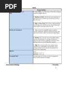 Sample Risk & Opportunities